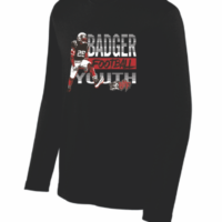 BYF-Black SportTek Performance Long Sleeve Tee